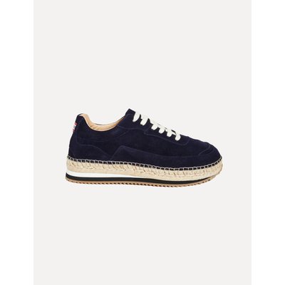 Baskets-espadrilles Tracy bleu marine INES DE LA FRESSANGE PARIS