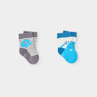 Pack de chaussettes bébé en coton BOBOLI