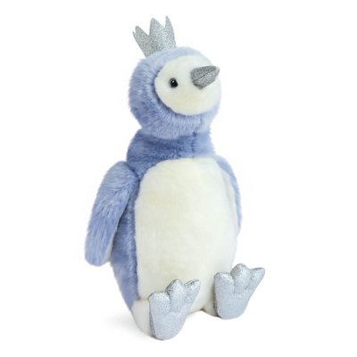 Peluche Pingouin Pigloo bleu 50 cm HISTOIRE D'OURS