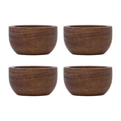 Coquetier Wood lot de 4 HOUSE DOCTOR