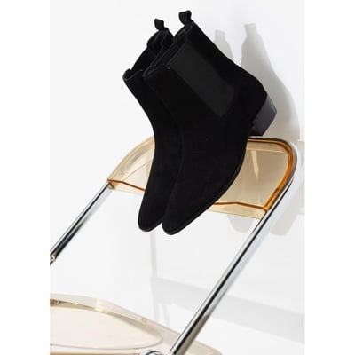 Boots en cuir suédé PROMOD