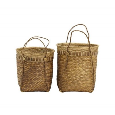 Set de 2 paniers bambou rotin  Balie HOUSE DOCTOR
