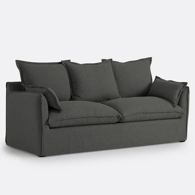 Canapé 2, 3, 4 ou 5 places, déhoussable, en polyester, ODNA LA REDOUTE INTERIEURS