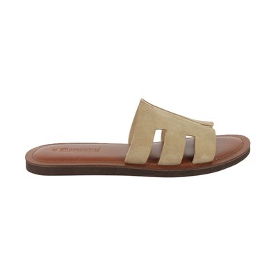 Sandales Plates Cuir Emia Suede LES TROPEZIENNES PAR M BELARBI