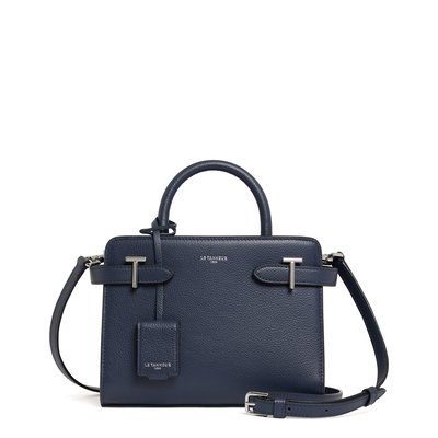 Sac à main petit modèle en cuir grainé EMILIE LE TANNEUR