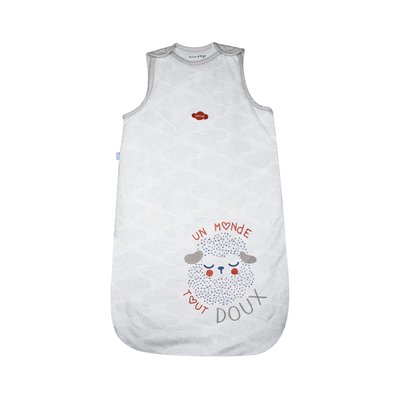 Gigoteuse 0/6m janice velours doux sans manches SUCRE D'ORGE