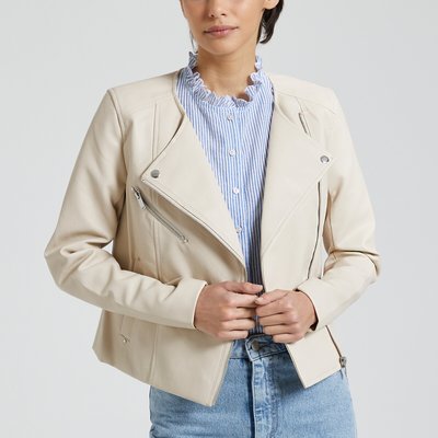 Veste simili cuir femme pas cher La Redoute