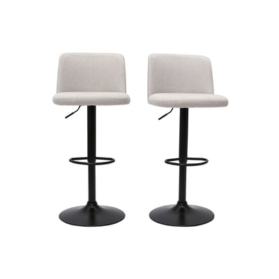 Tabourets de bar design réglables ajustables (lot de 2) MONTI MILIBOO