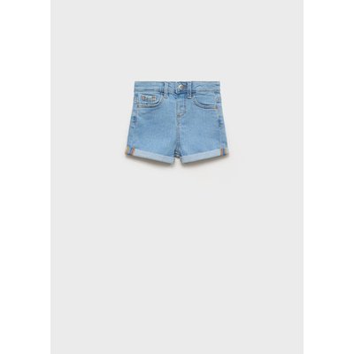 Short en jean à revers MANGO BABY