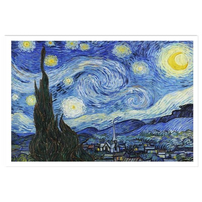 Poster La nuit étoilée - Vincent Van Gogh HEXOA