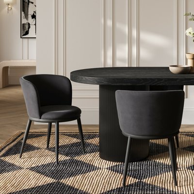 Zenith Velvet Dining Chair (Set of 2) SO'HOME