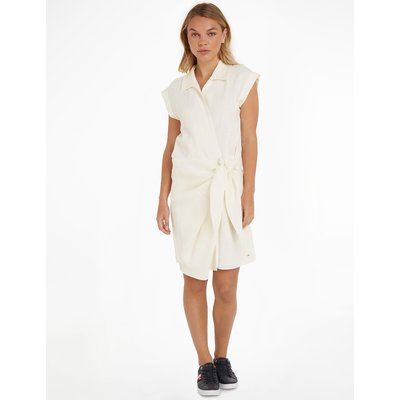 Robe cache coeur lin discount