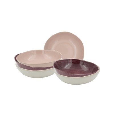 Lot de 6 assiettes creuses, TERRA ARTIME