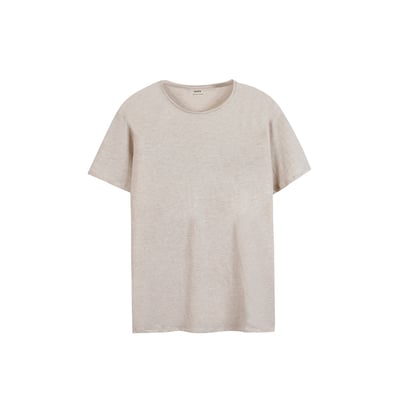 Tee-shirt col rond chiné L'Essentiel IKKS