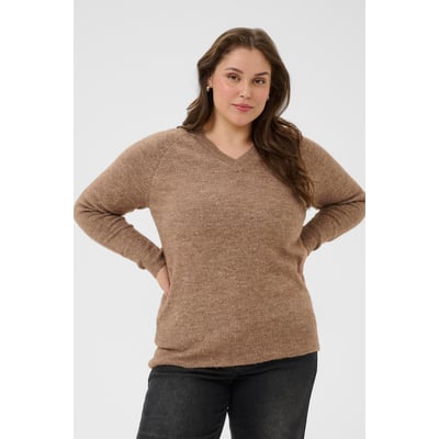 Pullover tricoté KAFFE CURVE
