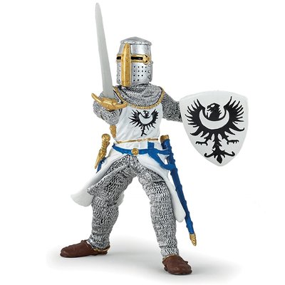 Figurine Chevalier blanc à l'épée PAPO