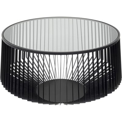 Table basse Corinne 80cm noire KARE DESIGN