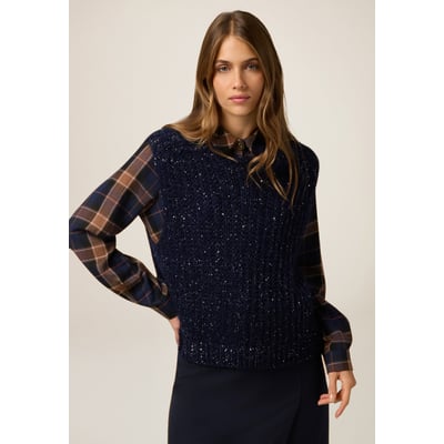 Gilet à paillettes OLTRE