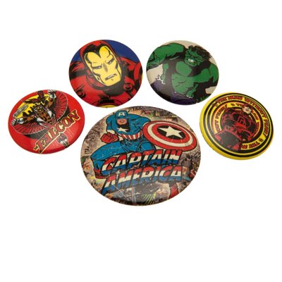 Ensemble badges MARVEL