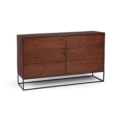 Dubbele commode palissanderfineer, Pakkun AM.PM