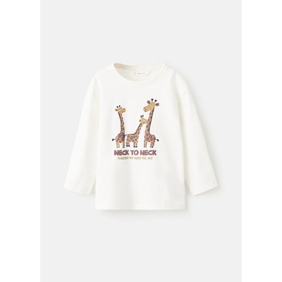 T-shirt imprimé relief MANGO BABY