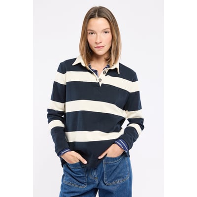 Polo rayé Héritage - coton open-end ARMOR-LUX