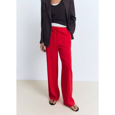 Pantalon droit cordon MANGO