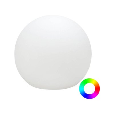 Boule lumineuse extérieure Buly 50 cm Recharge solaire + batterie rechargeable NEWGARDEN