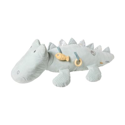 Peluche d'activités Roméo le crocodile NATTOU