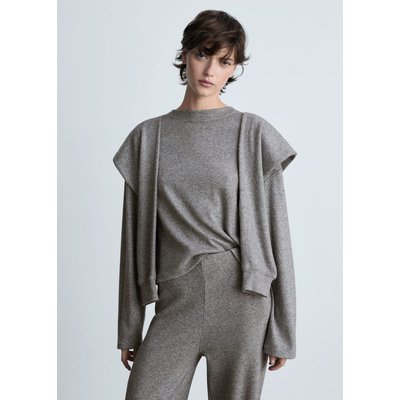 Sweat-shirt manches décoratives MANGO