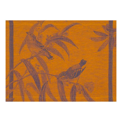 Set de table en Lin, VOLIÈRE LE JACQUARD FRANCAIS