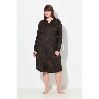 Chemise de nuit à motif cachemire ULLA POPKEN