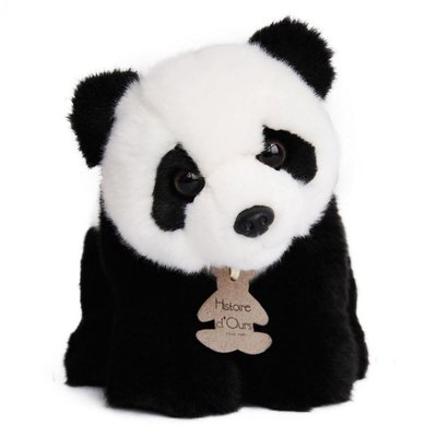 Peluche Panda Les Authentiques HISTOIRE D'OURS