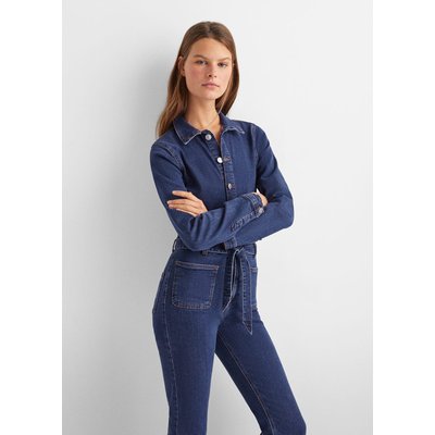 Combinaison pantalon en jean La Redoute