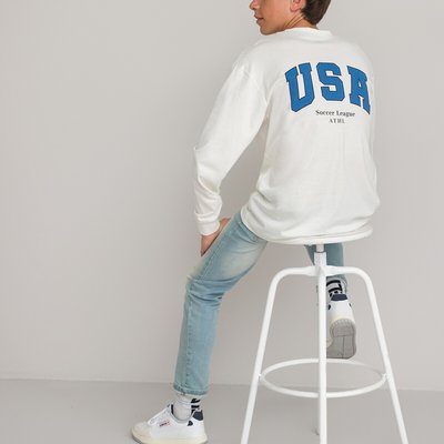 Confezione da 2 t-shirt maniche lunghe, taglio oversize LA REDOUTE COLLECTIONS