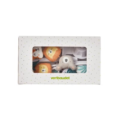 Coffret mobile musical Jungle en fête VERTBAUDET
