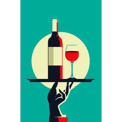 Tableau cuisine Verre de vin à la Française HEXOA