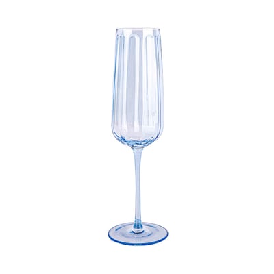 Lot de 4 flûtes en verre 24cl, RIVIERA NOVASTYL