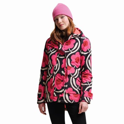 Blouson fleuri hot sale