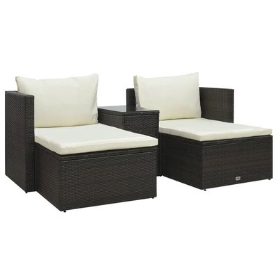 Salon de jardin modulable 5 pièces HOME MAISON