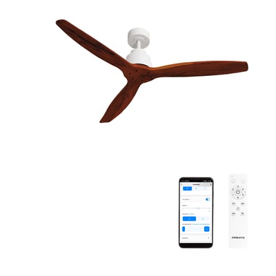 Ventilateur de plafond avec pales en ABS technique sans lumière avec Wi-Fi WIND STYLANCE CREATE