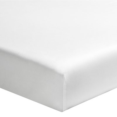 Drap housse uni en coton, matelas épais, Made in France, LES UNIS ORIGIN