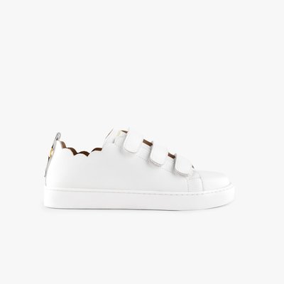 Basket Cuir lisse JULIANNE MAISON TOUFET