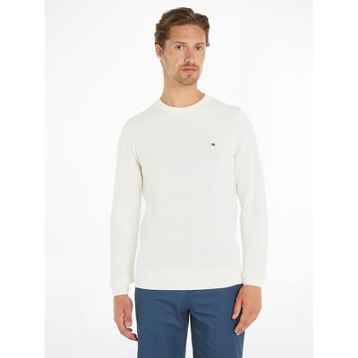 Pull col rond maille structurée TOMMY HILFIGER