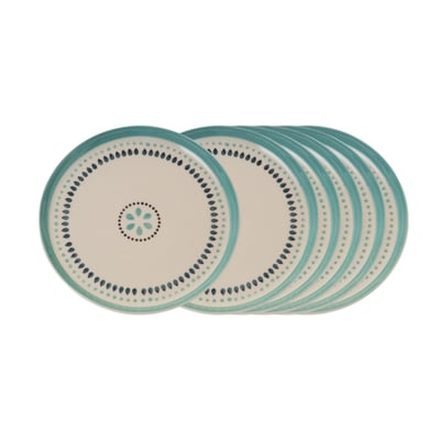 Assiette plate Peluso (lot de 6) AMADEUS