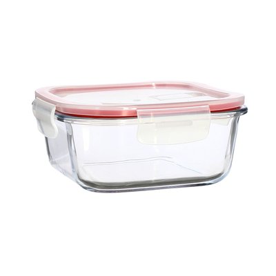 Boîte hermétique carré en verre 800ml, CLÉMENTINE MENASTYL