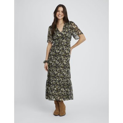 Robe longue imprimée BZB