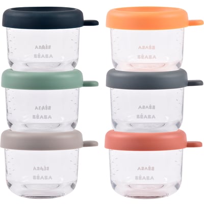 Coffret 6 portions verre BEABA