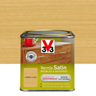 Vernis intérieur meubles & boiseries Brillant, Les teintes bois clair V33