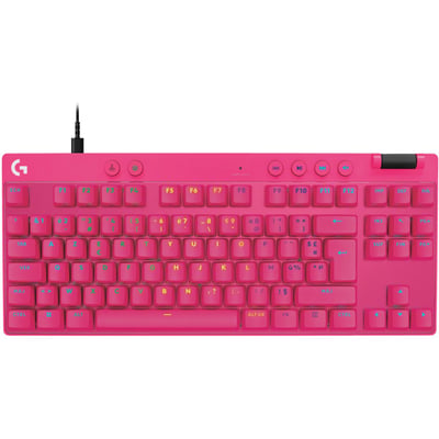 Clavier gamer G Pro X TKL Rapid Magenta LOGITECH